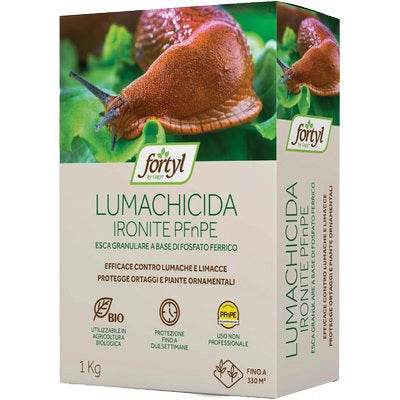 LUMACHICIDA GRANULARE IRONITE COPYR - KG 1- 4 pezzi