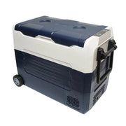 Frigorifero per auto 52L con compressore 12-24-220V, 45W tipo trolley 726x390x513mm