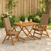 Cuscini Bhair Alto Schienale in 2 Pezzi GEMERT 2 pcs Tortora 945939