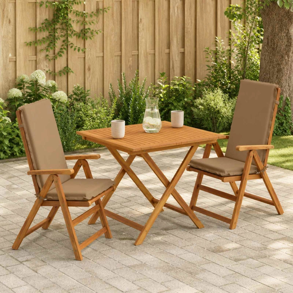 Cuscini Bhair Alto Schienale in 2 Pezzi GEMERT 2 pcs Tortora 945939
