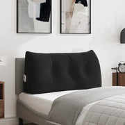 Cuscino per Schiena Nero 100 x 24 x 50 cm Velluto 42014464