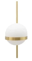 Lampada Da Muro Glamy Circle Cm 15X20X40