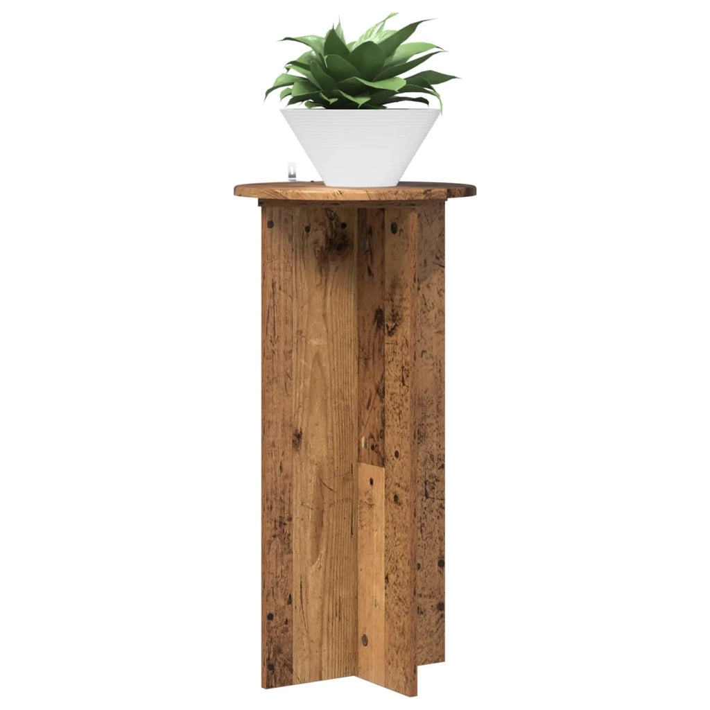 Supporto per piante 2 pcs Legno antico 40 x 40 x 80 cm 899706