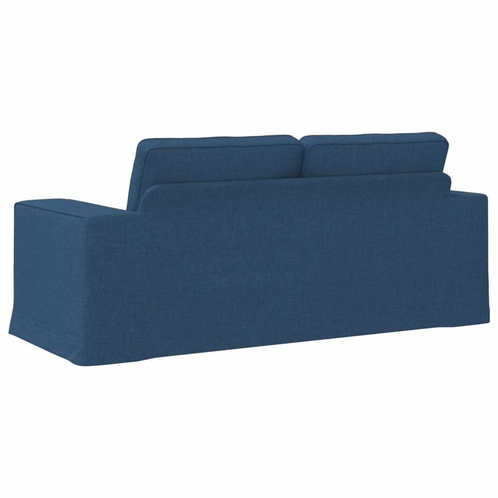 Divano | Divano da soggiorno | Sofa Blu 182 x 80 x 82 cm Tessuto