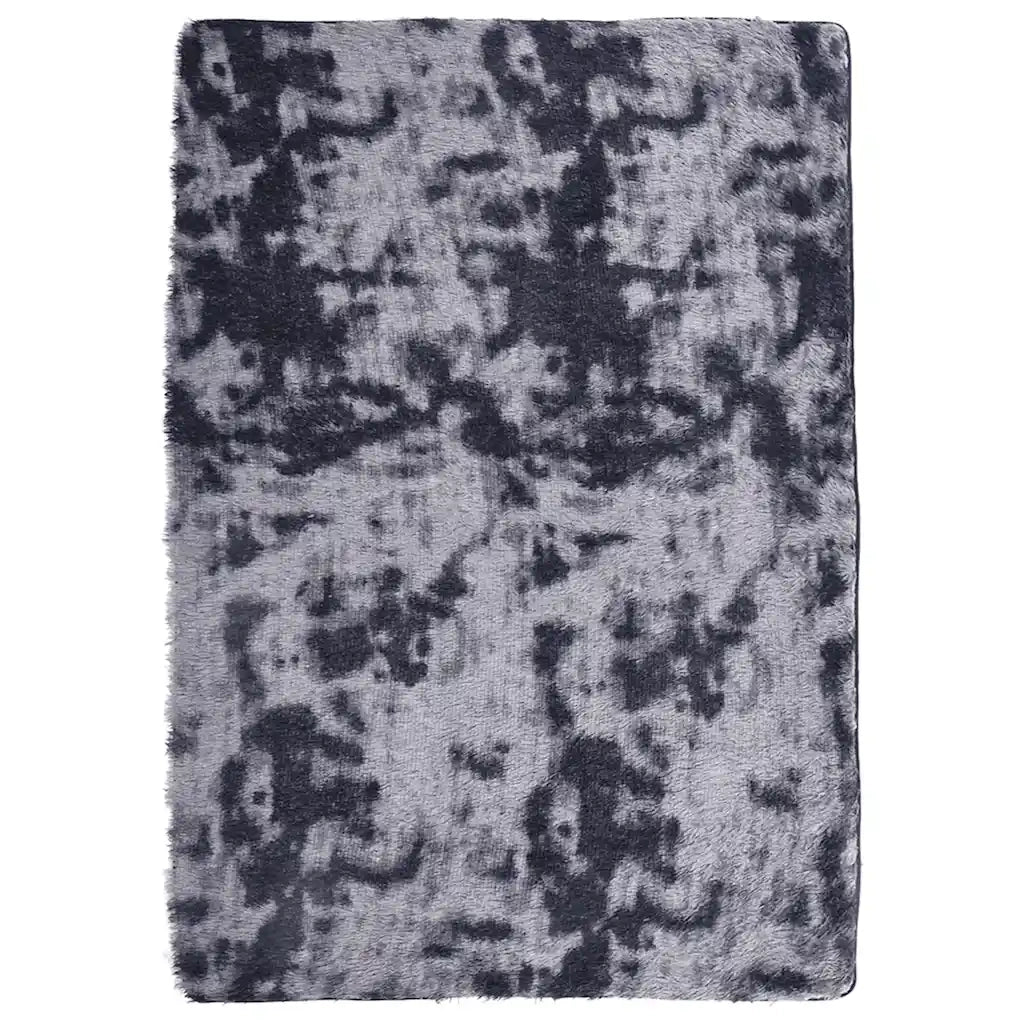 Tappeto Shaggy a Pelo Lungo NAVARRA Grigio Scuro 160x230 cm 4102840