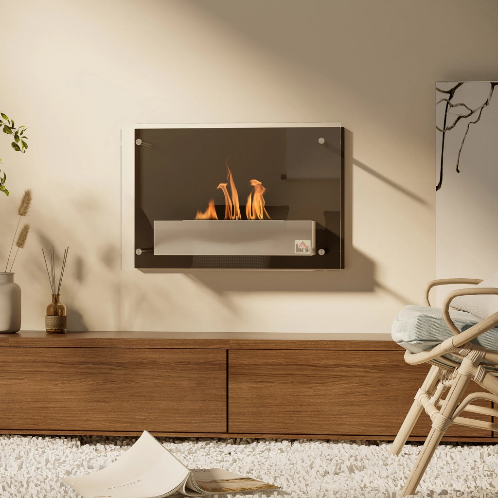 Caminetto a bioetanolo ¨C zephmum ¨C 60x22x40 cm nero