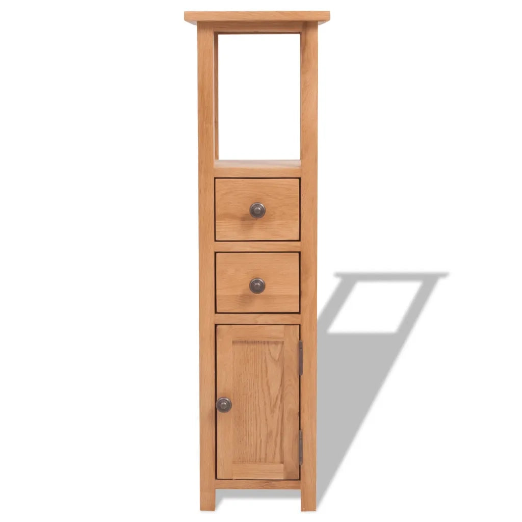 Armadietto per Angolo 26x26x94 cm in Massello di Rovere cod mxl 51962
