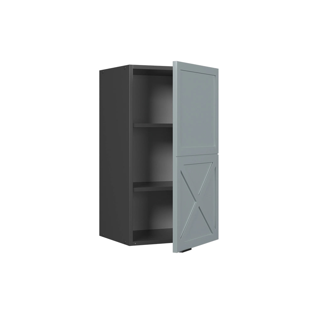 Vicco Pensile da cucina Blu-grigio chiaro 40 cm