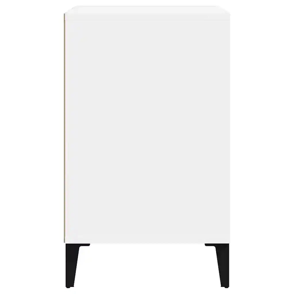 Scarpiera Bianca 102x36x60 cm in Legno Multistrato 819732
