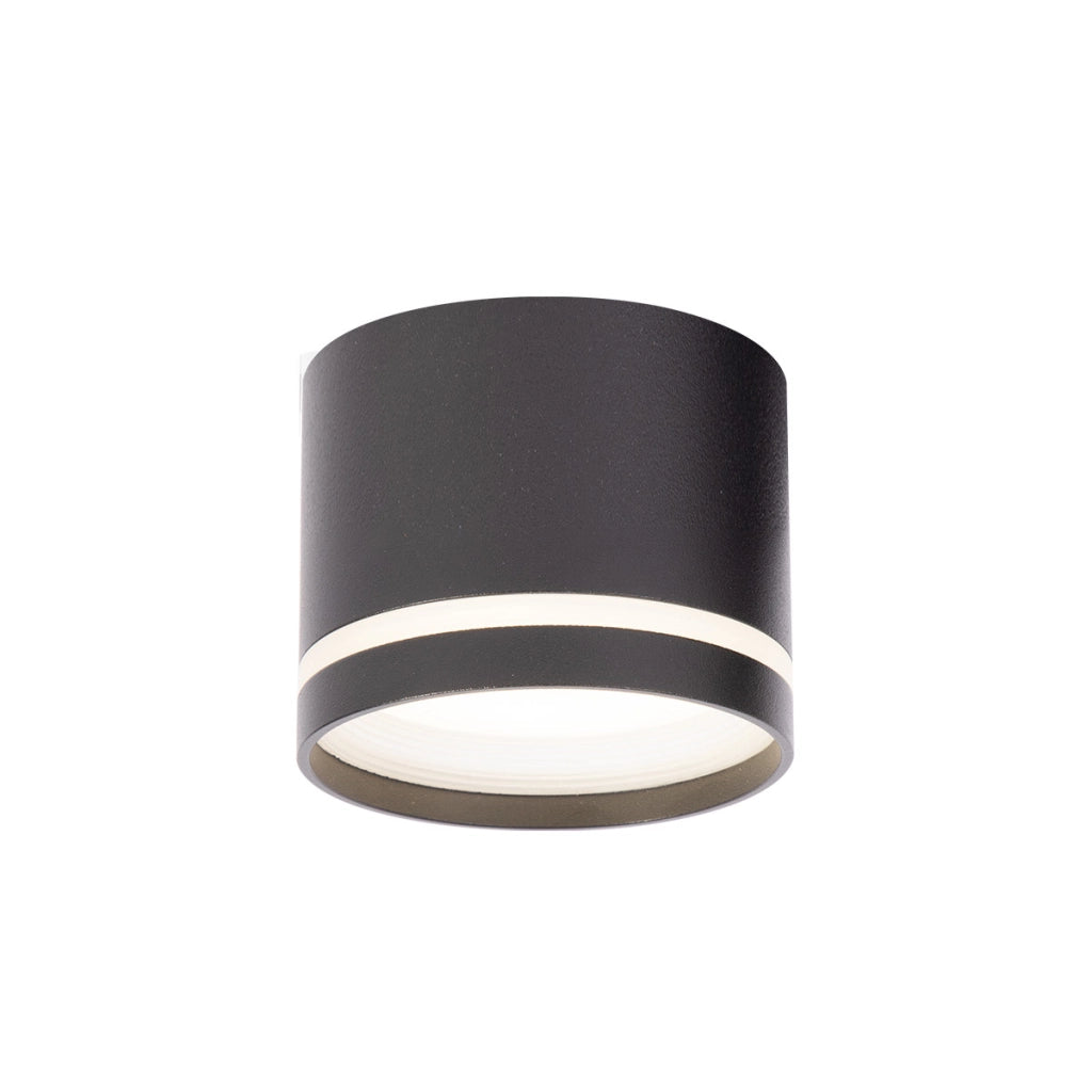 Spot soffitto Kendal nero tondo Ø8,2 GX53 7W Light Prestige