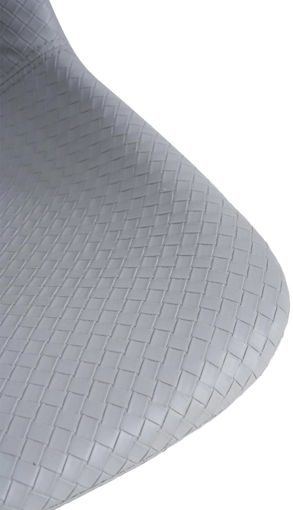 Sgabello Loft grigio,Finta pelle