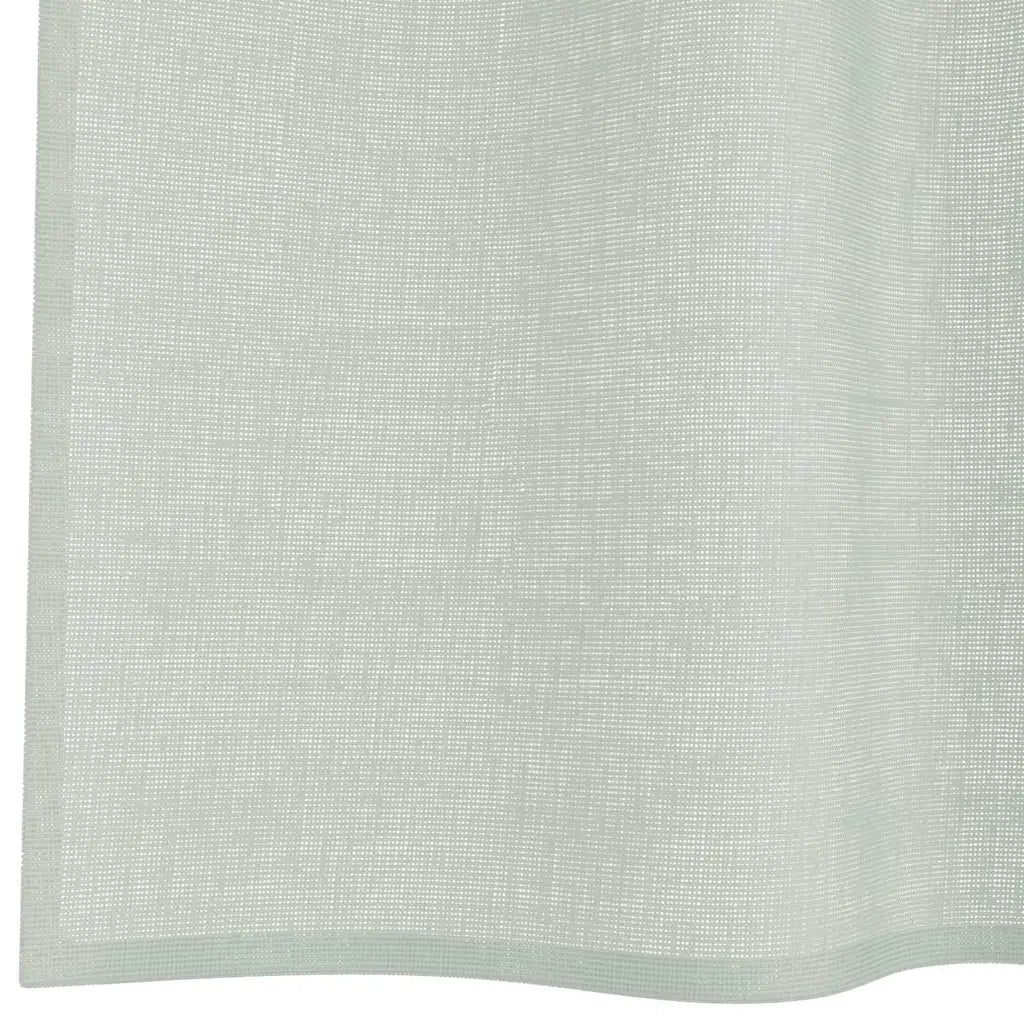 Tende in Voile con Passanti 2 pz Grigio Chiaro 140x140 cm 4102296