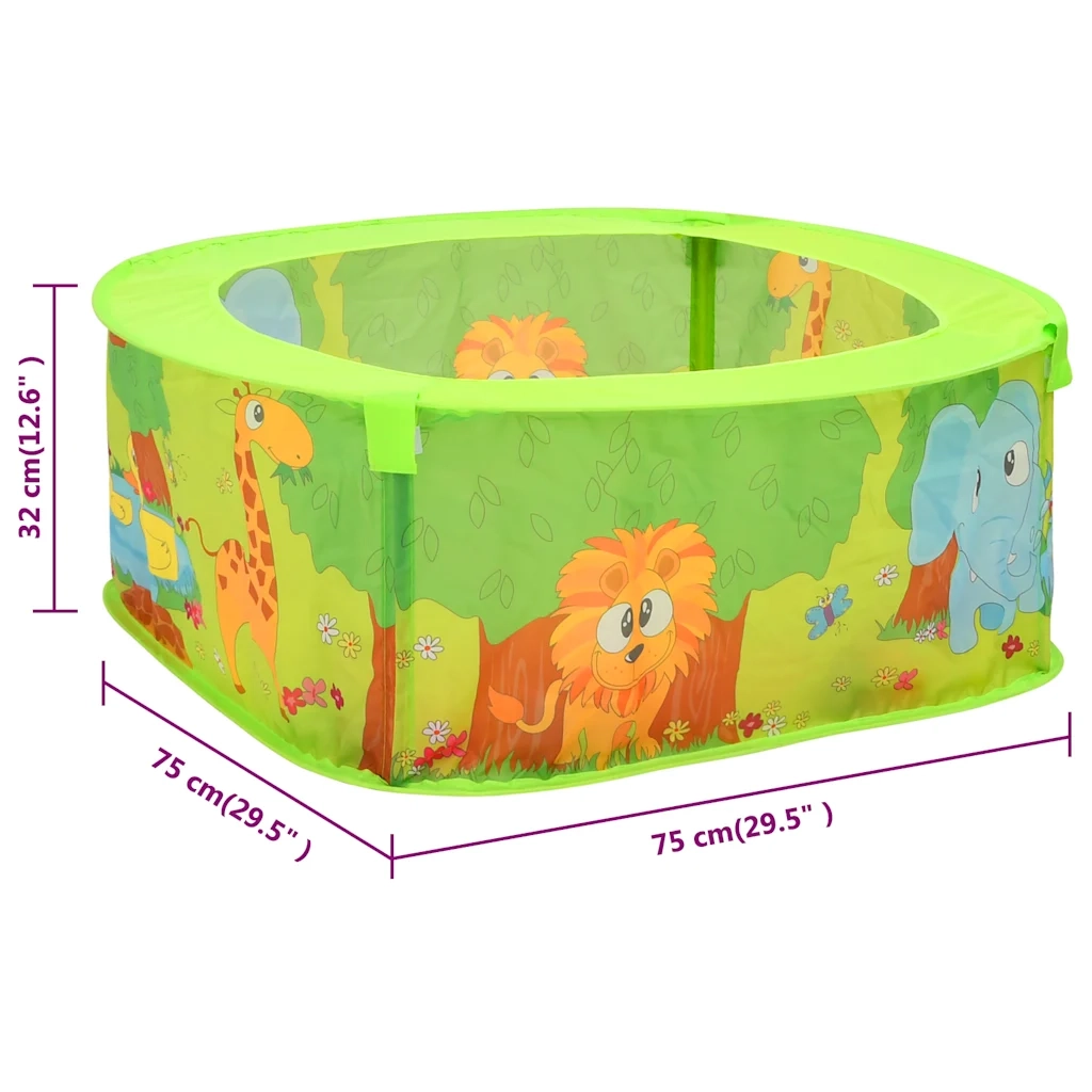Piscina con 300 Palline per Bambini 75x75x32 cm 3107719