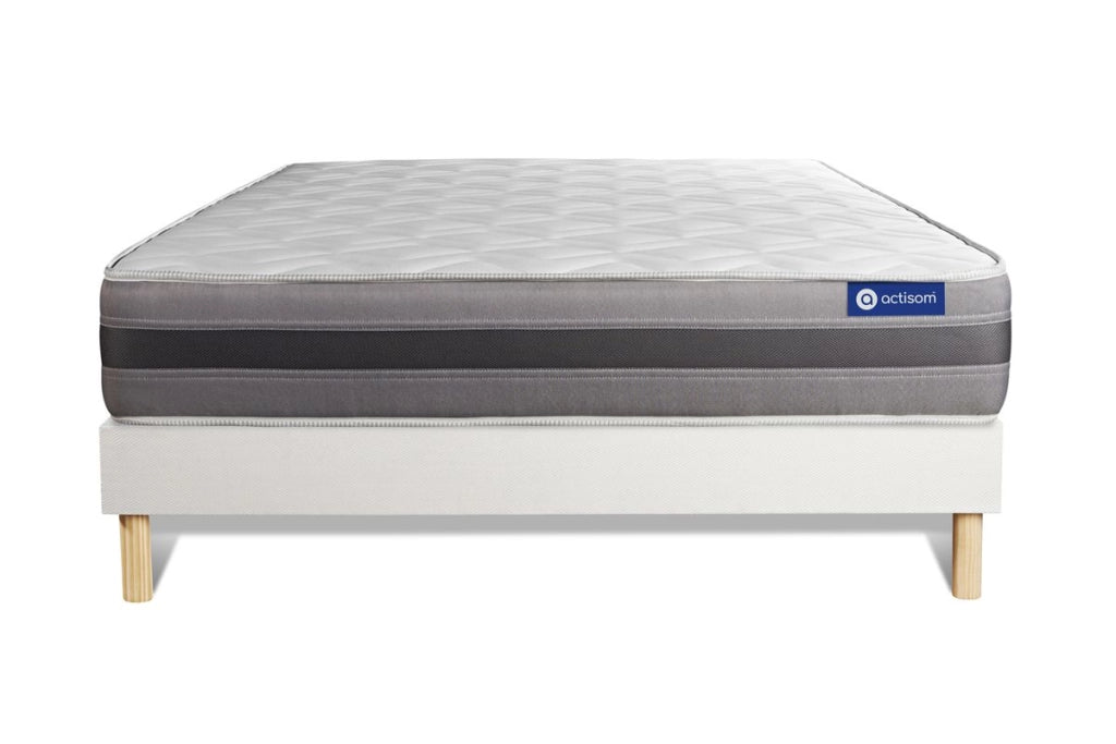 Kit rete e materasso matrimoniale Actimemo relax 140x210cm - Spessore : 24cm- memory foam - Moderatamente rigido
