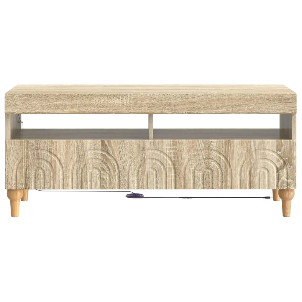 Mobile TV LED Rovere Sonoma Legno ingegnerizzato 896327