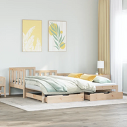 Divano Letto Estraibile con Cassetti senza Materasso-Sofa Letto-Daybed 90x190 cm 364727