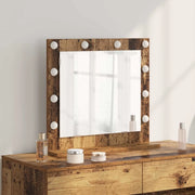 Specchio da Vanità Rettangolare Legno vecchio 60 x 55 x 18 cm 868291
