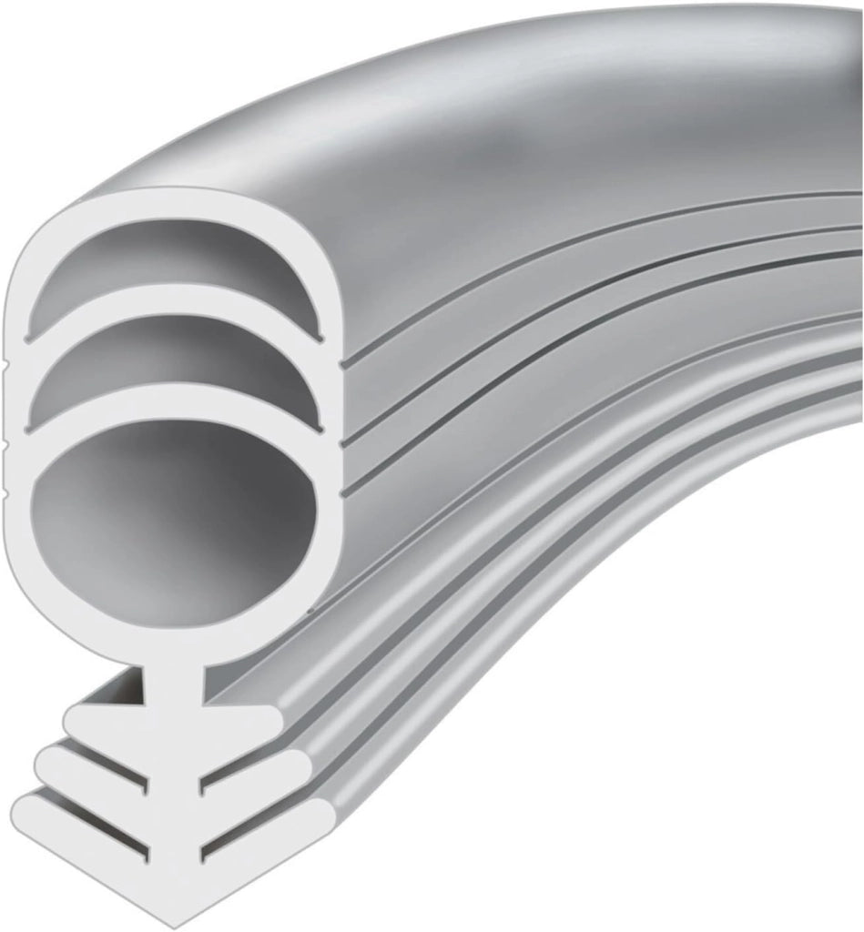 Guarnizione universale nera Lunghezza 25 m Falegnameria PVC Ellen