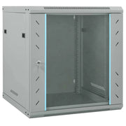 Armadio di rete a parete dal design industriale per ufficio 60 x 45 x 65 cm acciaio grigio 02_0059071
