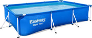 Bestway 56404 piscina fuori terra steel pro rettangolare da 300x201x66 cm