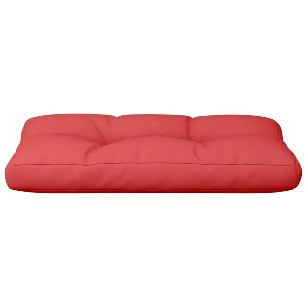 vidaXL Cuscino per Pallet Rosso 70x40x12 cm in Tessuto