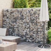 Gabbione in Acciaio Zincato Coperto 300x30x200 cm