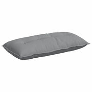 Cuscino per Schiena | Cuscino dorsale Grigio chiaro 100 x 19 x 50 cm Tessuto