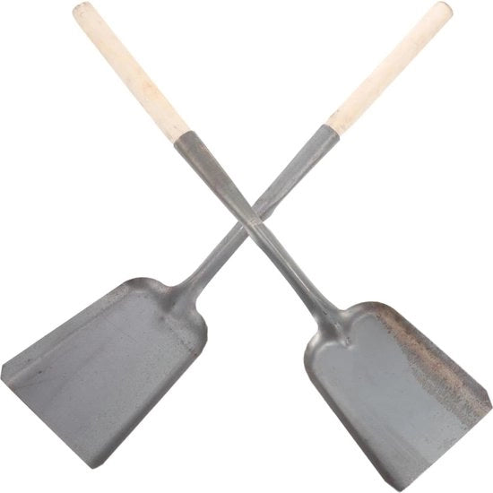 Spiedatrice per camino - Spatola per carbone in acciaio inossidabile - Spatole per la casa - Spatola per terra in ghisa fusa