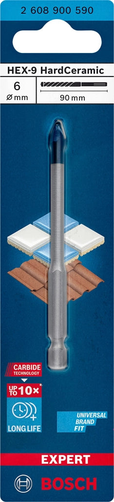 Punta Expert Hex 9 Hardceramic Ø Mm 6 x 90 Bosch
