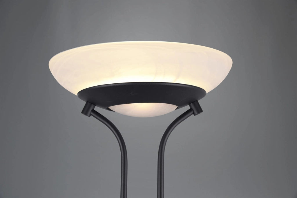Lampada da terra LED ORSON nera dimmerabile 31,5W 3000K