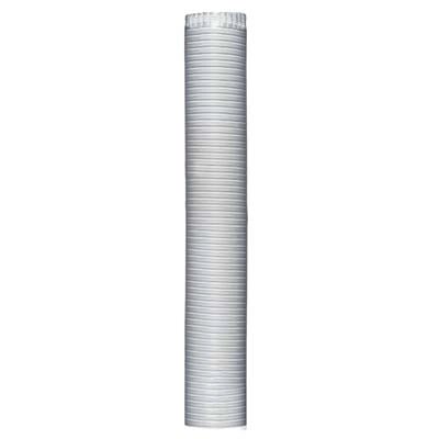 TUBO RULLATO ALLUMINIO BIANCO - MM 0,12 CM  8 MT 3- 6 pezzi