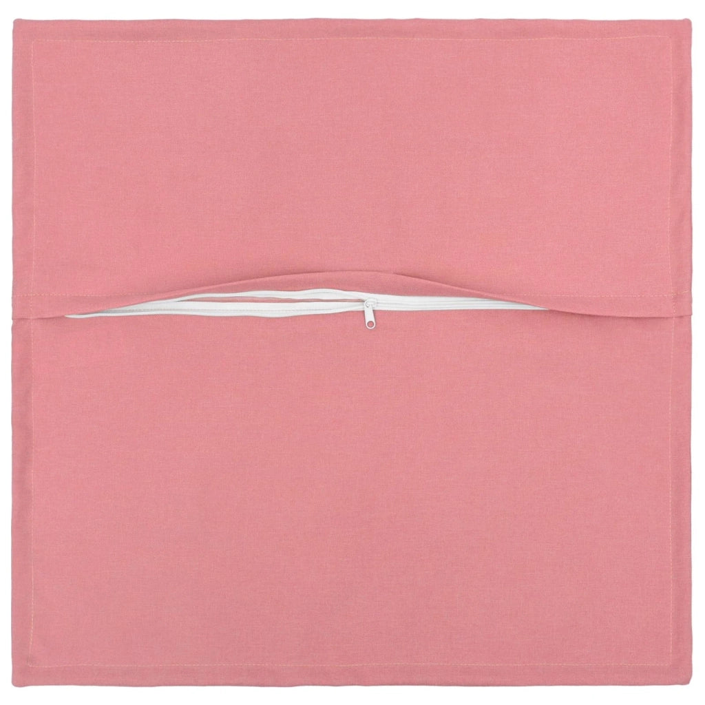 Federa 12 pcs HOUTEN Rosa 45 x 45 cm Lino 918528