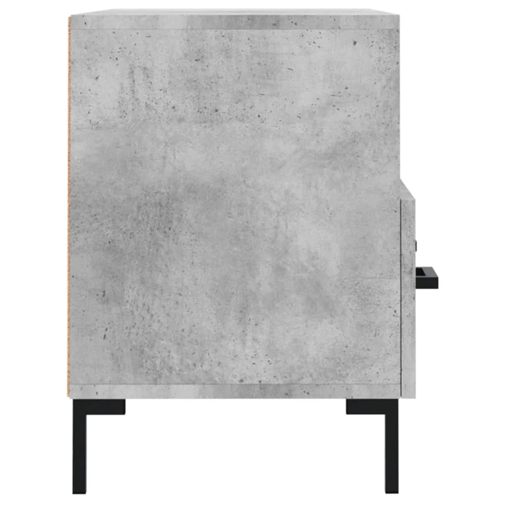 Mobile TV multimediale mensola TV credenza TV sala da pranzo soggiorno camera da letto 80 x 36 x 50 cm legno ingegnerizzato grigio 02_0026300
