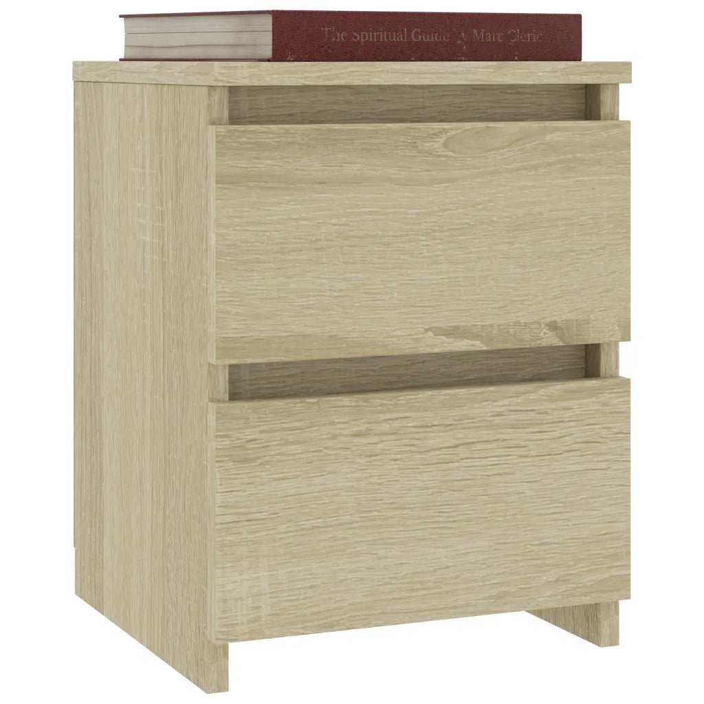 Comodino Rovere Sonoma 30x30x40 cm in Truciolato cod mxl 52075