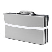 Materassino Lettino Prendisole Mare 58x190 cm Pieghevole Impermeabile con Maniglie – Cuscino Anti Sabbia e Anti Umidità per Spiaggia e Piscina Grigio