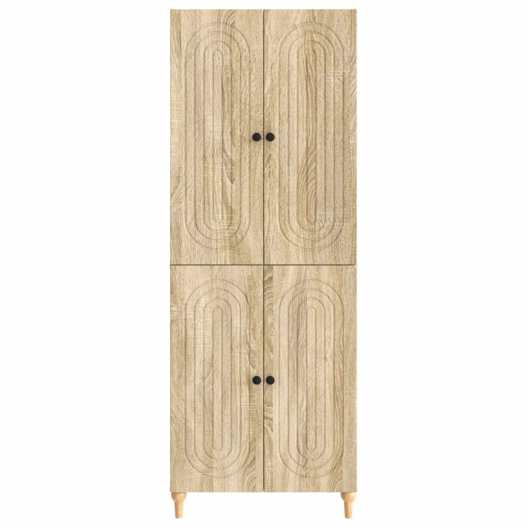 Set di armadi 2 pcs 66 x 34,5 x 90 cm Legno ingegnerizzato