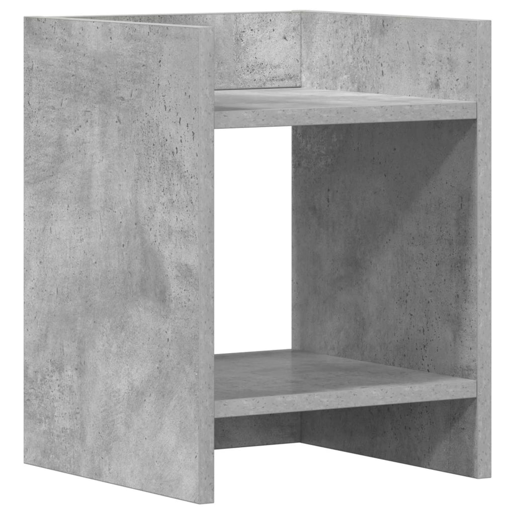 Supporto per piante 2 pcs Grigio Cemento 30 x 30 x 40 cm 899617