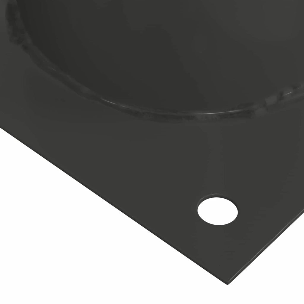 Ancora rotonda per terreno 12 pz Antracite 15 x 15 x 15 cm CFW2335921