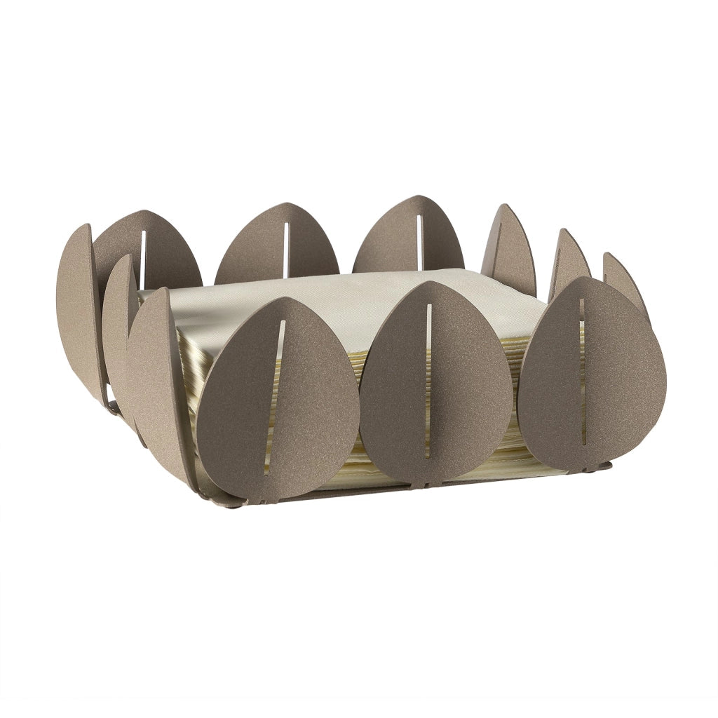 Portatovaglioli Ficus Beige