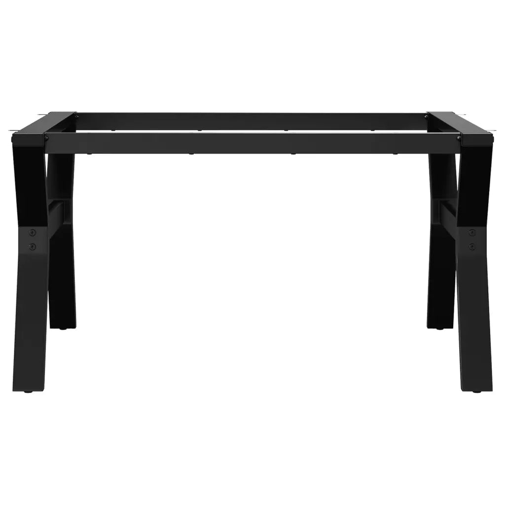Telaio Gambe a Y per Tavolino da Salotto 80x70x43 cm in Acciaio 357923