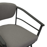 Sedia da Giardino 62x61xh79 cm in Alluminio Riverside Tortora