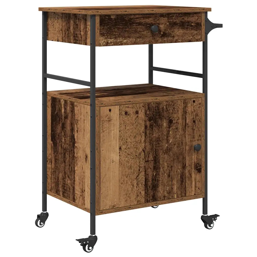 Carrello da Cucina Legno vecchio 56 x 43 x 89,5 cm CFW5267473