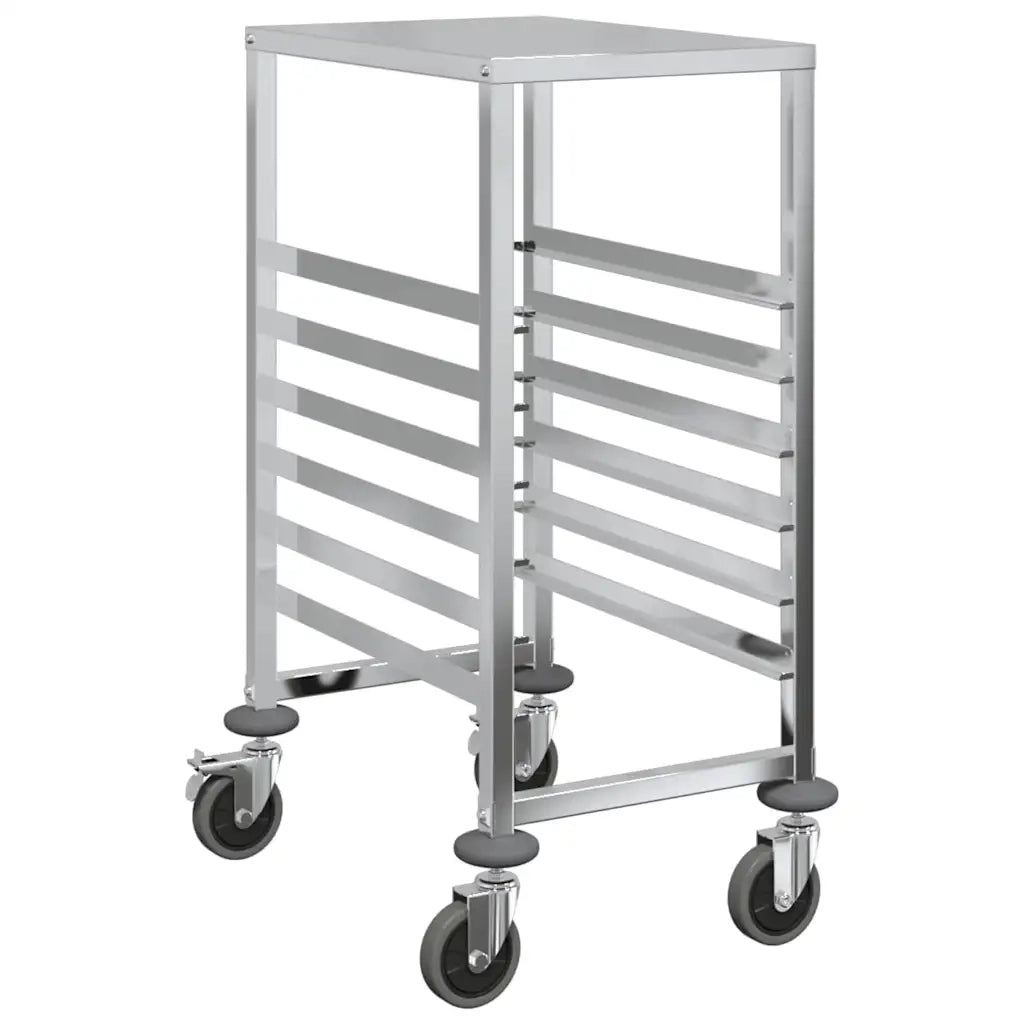 Carrello Portateglie con 6 GN Contenitori 39x55x87 cm CFW6653000