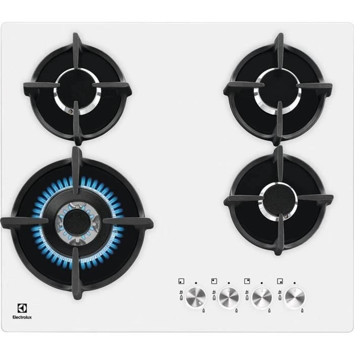 Electrolux KGG6437W Piano cottura Serie 600 Gas on Glass 60cm