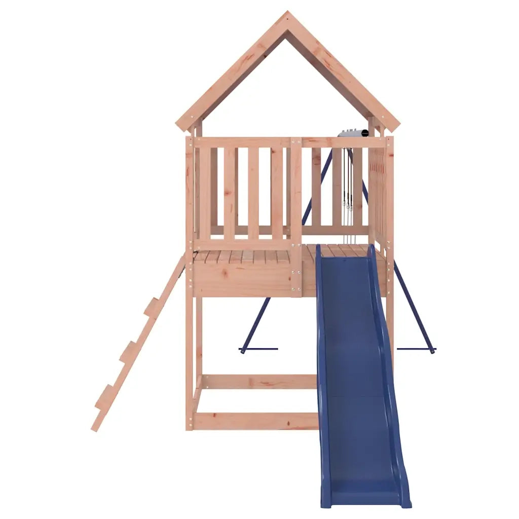 Set da Gioco da Esterno in Legno Massello di Douglas