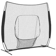 Rete da pratica per baseball Nero 250 x 106 x 209 cm Poliestere CFW5804157