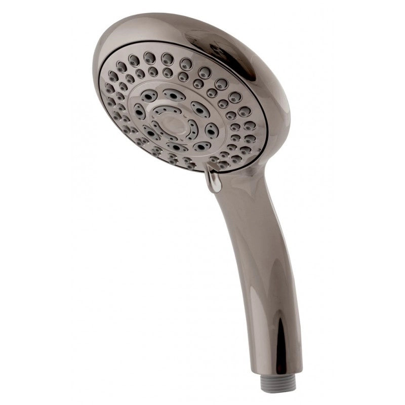 Colonna doccia NIL in metallo lucido ottone grigio H. 116 cm
