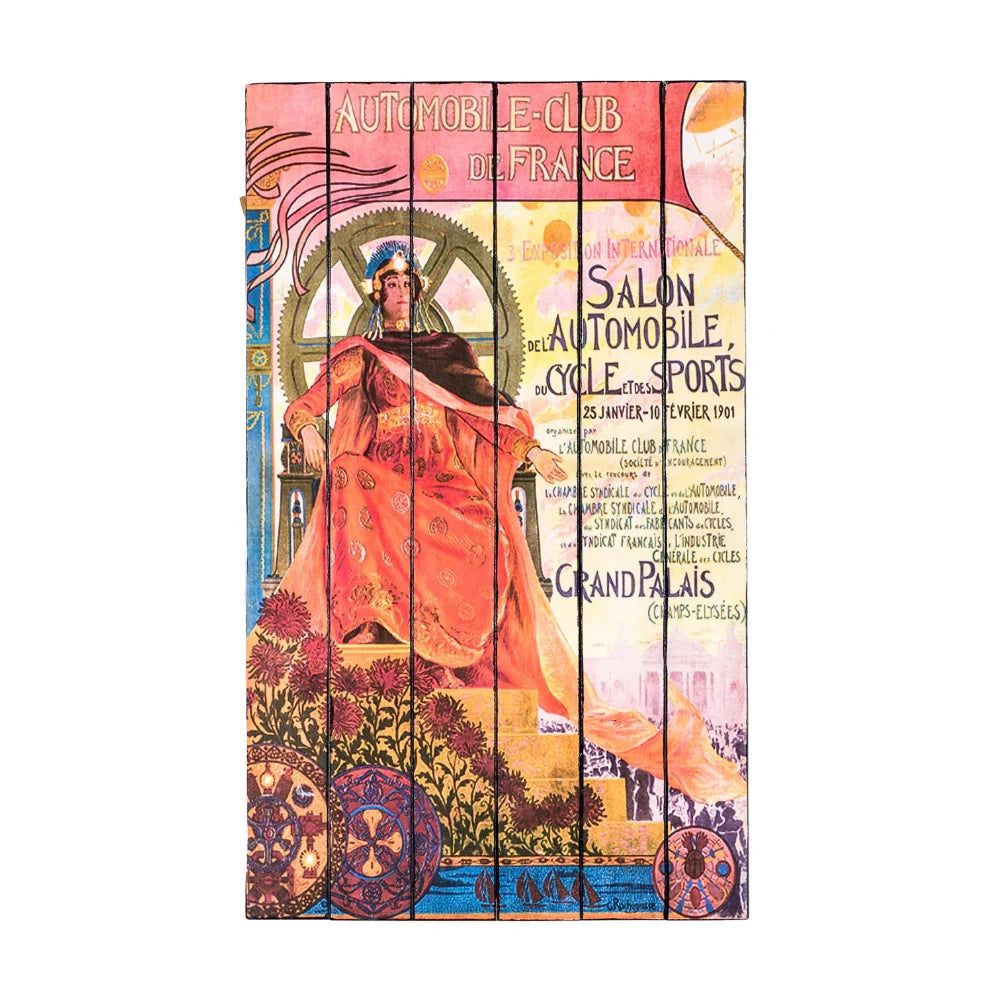 Stampa su legno da parete auto 60x100 cm design moderno | Duzzle