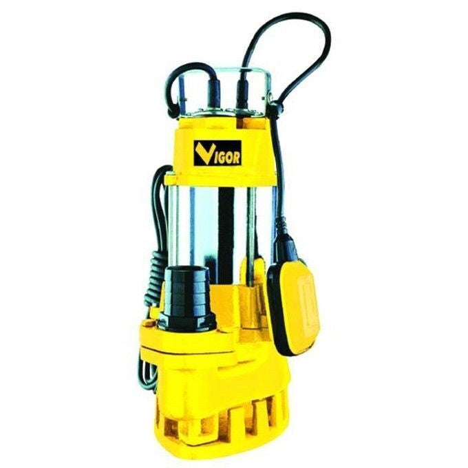 Vigor VE1500 SUB Elettropompa Sommersa Acque Luride 1500 W 166 l-min Prevalenza 15 m Attacco 2'' Inox Ghisa