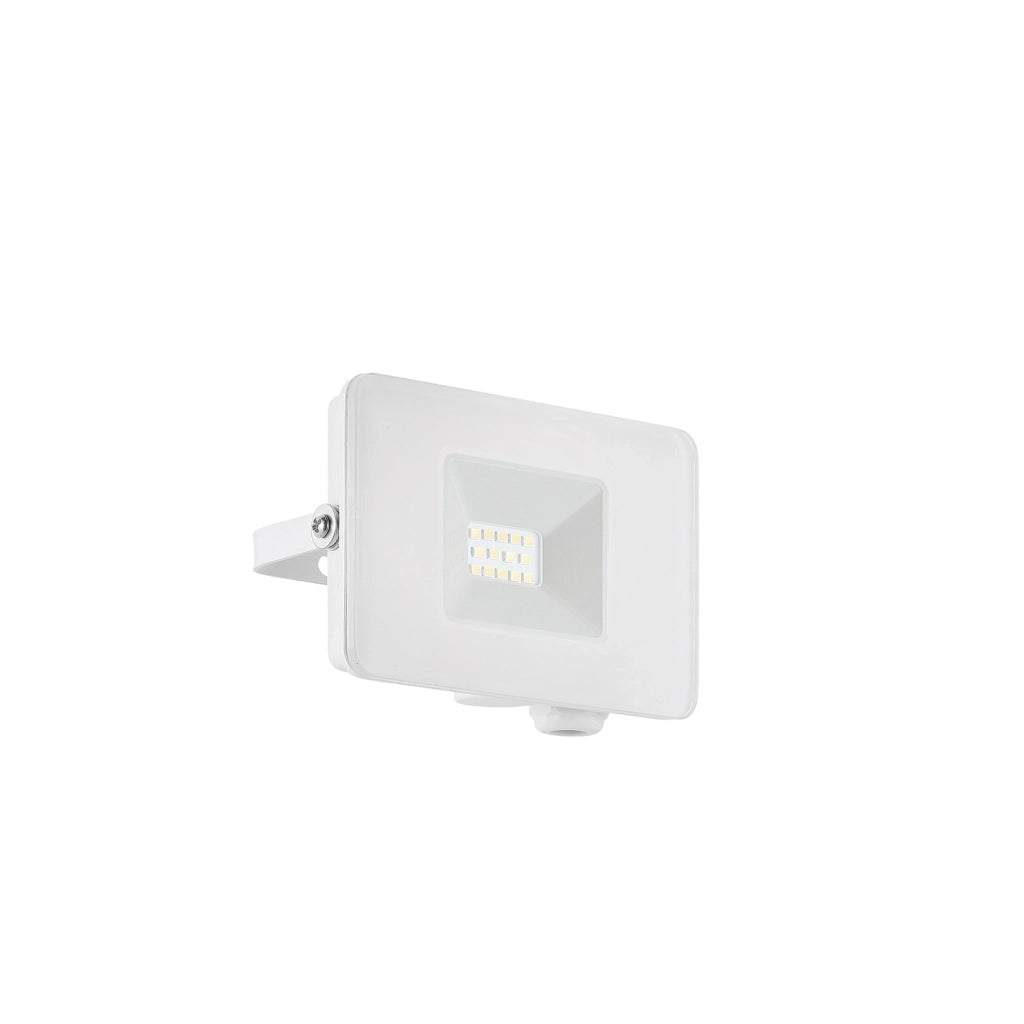 Faretto Esterno Moderno Faedo 3 Alluminio Bianco Led H8Cm